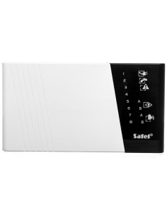 Klawiatura obsługi systemu alarmowgo, LED, z klapką, do systemu CA-6 Satel CA-6 KLED