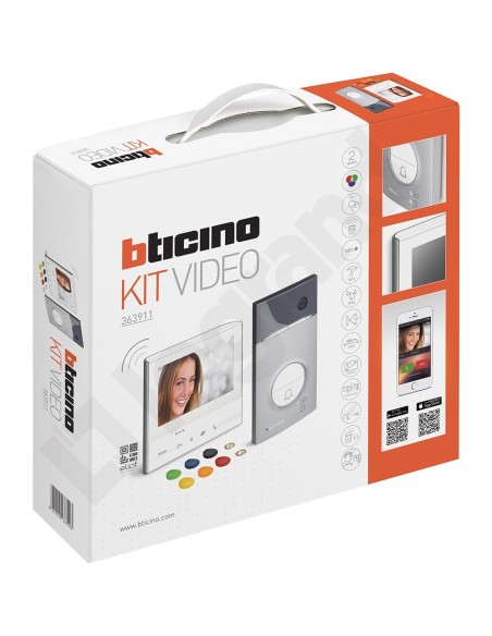 Zestaw videodomofonowy jednorodzinny Bticino AV KIT L3000+300X 13E Classe 300 WI-FI 363911