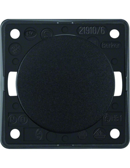Integro Flow Łącznik klawiszowy, uniwersalny, czarny, połysk 936562510 Berker Hager