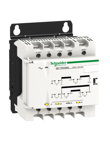 Transformator uniwersalny z podwójnym uzwojeniem 230(400) / 115V, 100VA ABT7PDU010G