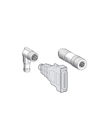 Komplet 2 złącz wysuwnych, cage clamp, do zmodułu zasilacza M340 BMXXTSCPS10