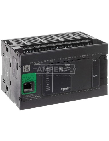 Sterownik programowalny 24I/O PNP tranzystorowe Ethernet/CANopen Modicon M241-24I/O TM241CEC24U