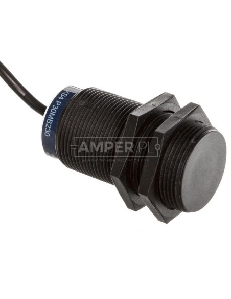 Czujnik indukcyjny M30 15mm 24-240V AC/DC 1R kabel 2m XS4P30MB230