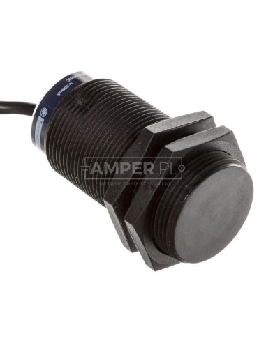 Czujnik indukcyjny M30 15mm 12-24V AC/DC PNP/NPN 1Z/1R kabel 2m XS4P30KP340