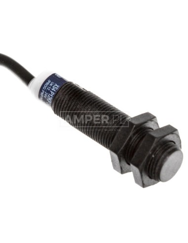 Czujnik indukcyjny M12 4mm zakryty 12-24V AC/DC PNP/NPN 1Z/1R kabel 2m XS4P12KP340