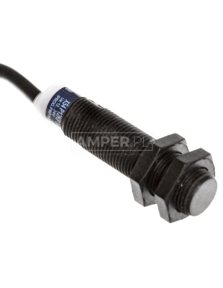 Czujnik indukcyjny M12 4mm zakryty 12-24V AC/DC PNP/NPN 1Z/1R kabel 2m XS4P12KP340