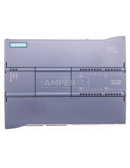 Sterownik PLC 14we/10wy cyfrowych 2we analogowe 0-10V 2wy analogowe 0-20mA PROFINET 24V DC SIMATIC S7-1200 6ES7215-1AG40-0XB0