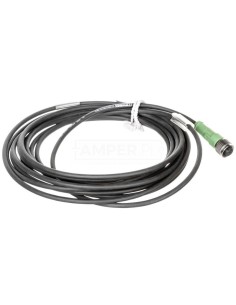 Kabel czujnika 3-piny gniazdo proste M12 wolny koniec 5m SAC3P5PUR/M12FS 1683510