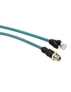 Kabel Ethernet ConneXium, złącze MA12, złącze RJ45, 3m TCSECL1M3M3S2