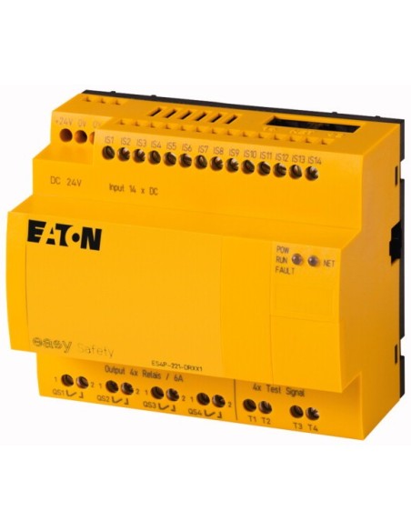 easySafety Przekaźnik bezpieczeństwa 14we 4wy przekaźnikowe 24V DC ES4P-221-DRXX1 111018