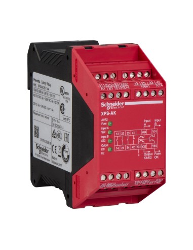 Moduł XPS-AR, Awaryjny stop, 115 V AC XPSAR351144