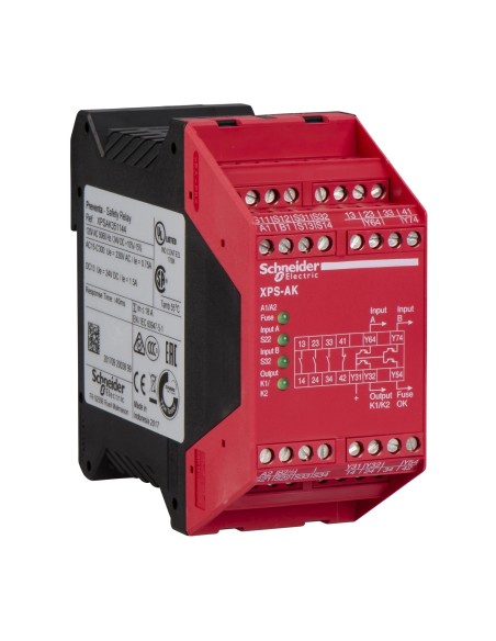 Moduł XPS-AR, Awaryjny stop, 115 V AC XPSAR351144