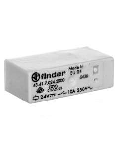 Przekaźnik 1P 10A 24V DC styk AgCdO 43.41.7.024.2000 2