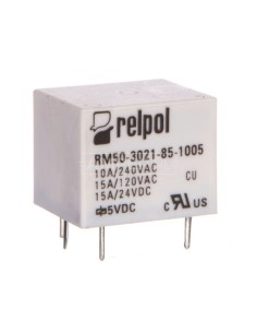 Przekaźnik miniaturowy 1Z 10/15A 5V DC PCB RM50-3021-85-1005 2611660 2