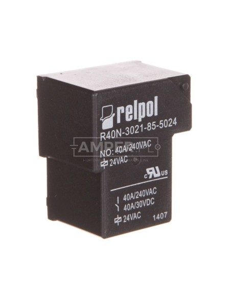 Przekaźnik przemysłowy 1Z 40A 24V AC PCB R40N-3021-85-5024 2614841