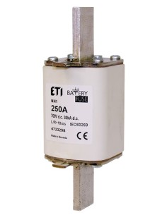 Wkładka bezpiecznikowa NH3 315A 700V DC /z wybijakiem/ NV3/315A/700V DC-K 004725305