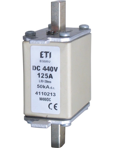 Wkładka bezpiecznikowa NH00C 25A 440V DC WT-00C 004110201