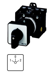 Łącznik krzywkowy 1-0-2 2P 32A do wbudowania T3-2-8211/Z 064210