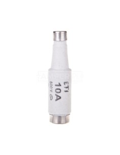 Wkładka bezpiecznikowa 10A DI gG 500V E16 002311404