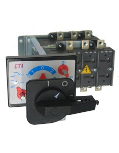 Przełącznik 1-0-2 4P 400A /z rączką/ LA3/D CO 004667013