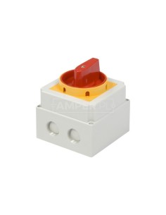 Łącznik krzywkowy awaryjny 0-1 3P 40A w obudowie 4G40-10-PK S6 63-241676-041