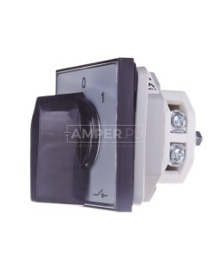 Łącznik krzywkowy 0-1 2P 16A do wbudowania ŁK15-1.828\P03