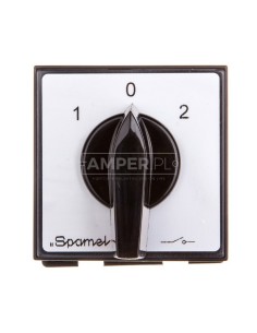 Łącznik krzywkowy sieć-agregat 1P 16A do wbudowania ŁK15-1.834\P03