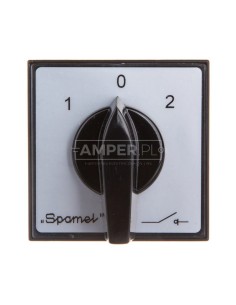 Łącznik krzywkowy sieć-agregat 2P 16A do wbudowania ŁK16R-2.8338\P03