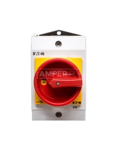 Łącznik krzywkowy 0-1 2P 20A w obudowie T0-1-8200/I1/SVB 207145