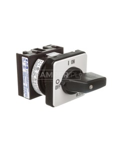 Łącznik krzywkowy 0-1 1P 20A do wbudowania T0-1-8200/E 067352