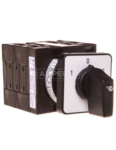 Łącznik krzywkowy sieć-agregat 4P 32A do wbudowania T3-4-8213/E 076075