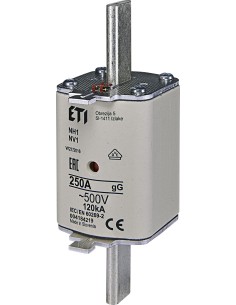 Wkładka bezpiecznikowa KOMBI NH1 250A gG/gL 500V WT-1 004184219 /3szt./