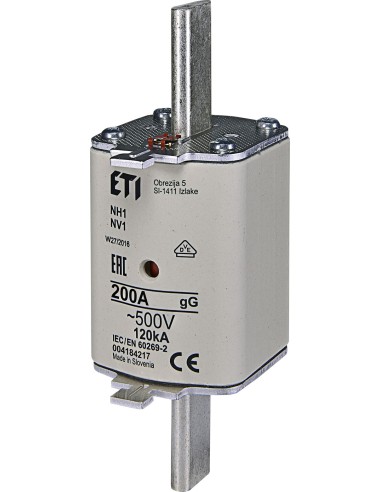 Wkładka bezpiecznikowa KOMBI NH1 200A gG/gL 500V WT-1 004184217 /3szt./