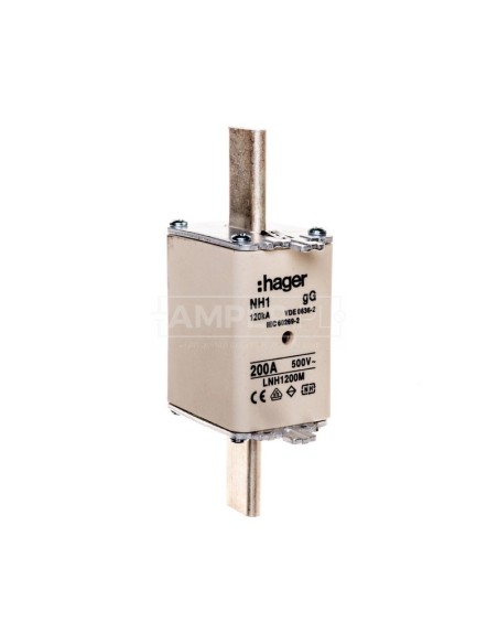 Wkładka bezpiecznikowa NH1 200A 500V gG LNH1200M