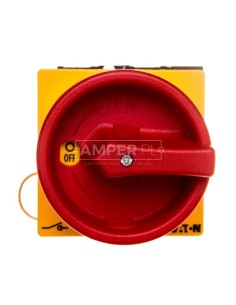 Łącznik krzywkowy 0-1 3P 25A 1Z 1R do montażu rozłącznego P1-25/V/SVB/HI11 095826