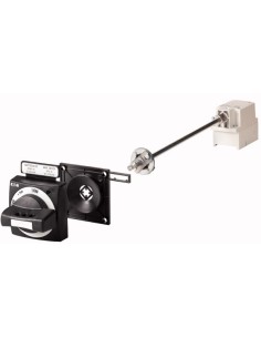 Napęd drzwiowy boczny lewa strona szary z blokadą NZM1-XSF-L 289810