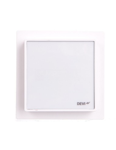 Termostat dotykowy DEVIreg Smart 240V 16A 5-45°C IP21 śnieżnobiały 140F1140