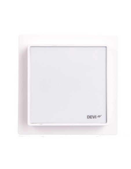 Termostat dotykowy DEVIreg Smart 240V 16A 5-45°C IP21 śnieżnobiały 140F1140