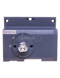 Pokrywa napędu bezpośredniego wyłącznika szara bez pokrętła 3VT9100-3HA10