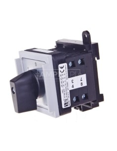 Łącznik krzywkowy sieć-agregat 2P 32A na szynę SK32-2.8338\S10