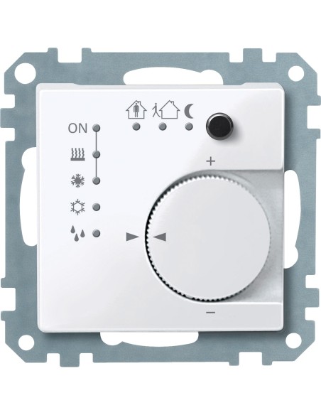 Wielofunkcyjny  regulator temperatury KNX, p/t, PI, z przyciskiem 4-nym, B.A, Sys M MTN616725