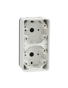 Mureva Styl Podstawa naścienna 2x pionowa biała MUR39912