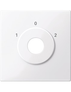 Merten System M Płytka centralna łącznika na klucz 3-poz. biały active MTN3882-0325