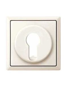 Płytka centralnamechan. łącz. dwupołoż. z zamk. cyllindr. DIN, biały, Artec/Antique MTN319644