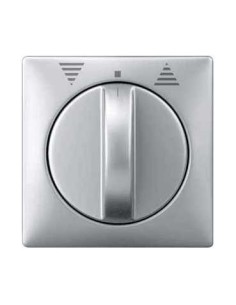 Merten System D Płytka centralna łącznika żaluzjowego aluminiowy MTN319260