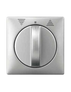 Merten System D Płytka centralna łącznika żaluzjowego stal szlachetna MTN319246