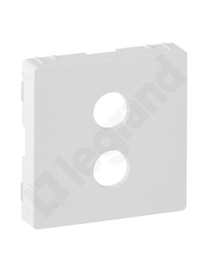 VALENA LIFE Plakietka gniazda pojedynczego banan  biały 755280