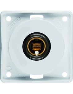 Integro Flow Gniazdo zasilające 12 V, samochodowe, biały, połysk 945172509 Berker Hager