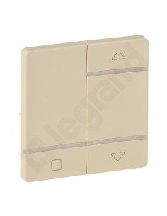 Plakietka sterownika rolet ZigBbee kremowa 754833