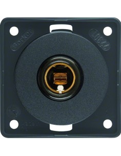 Integro Flow Gniazdo zasilające 12 V, samochodowe, antracyt, mat 945172505 Berker Hager